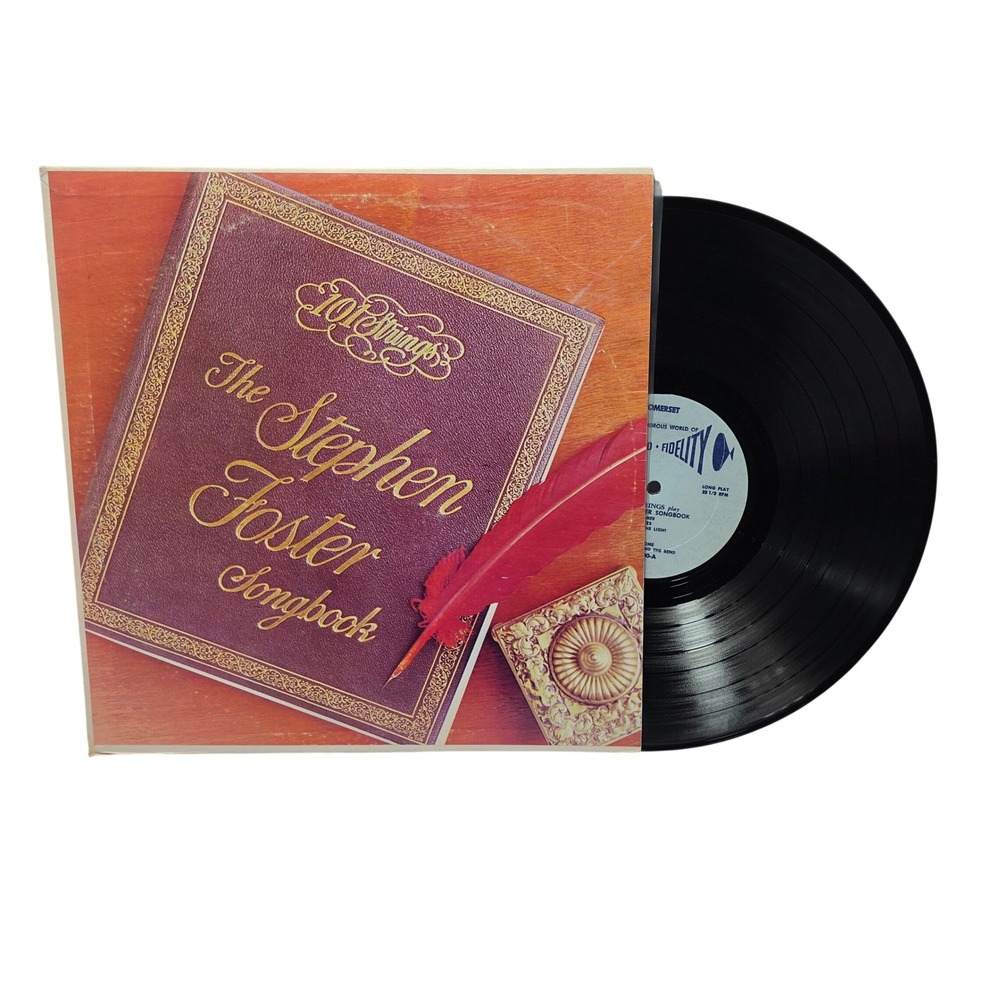 101 Strings The Stephen Foster Songbook Vinyl LP Somerset SF-14400 Stereo Hi-Fi*